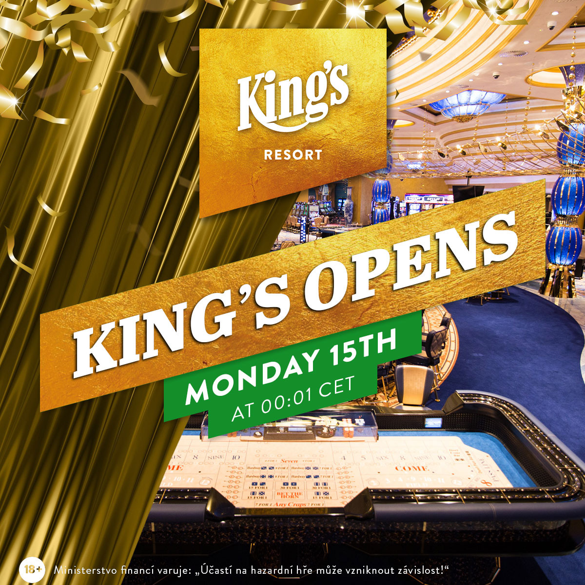 King’s Resort Rozvadov öffnet am 15. Februar!