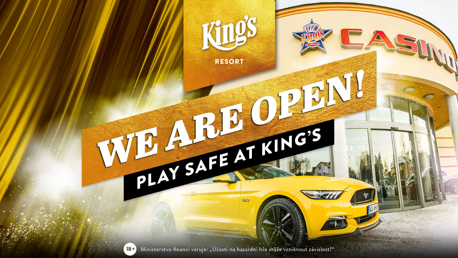 Das King’s Resort Rozvadov hat bereits geöffnet!