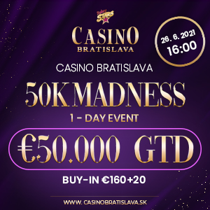 Casino Bratislava Rebuy Stars: High Stakes PLO meets 50k Madness