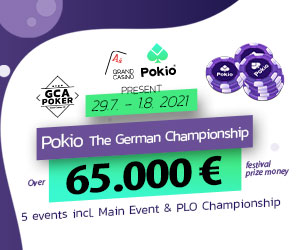 Grand Casino Aš: Brudi siegt beim Pokio Megastack