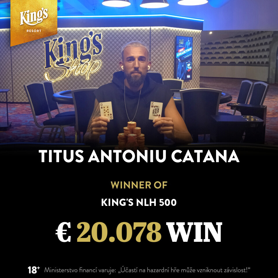 King’s: Titus Catana holt das King’s 500