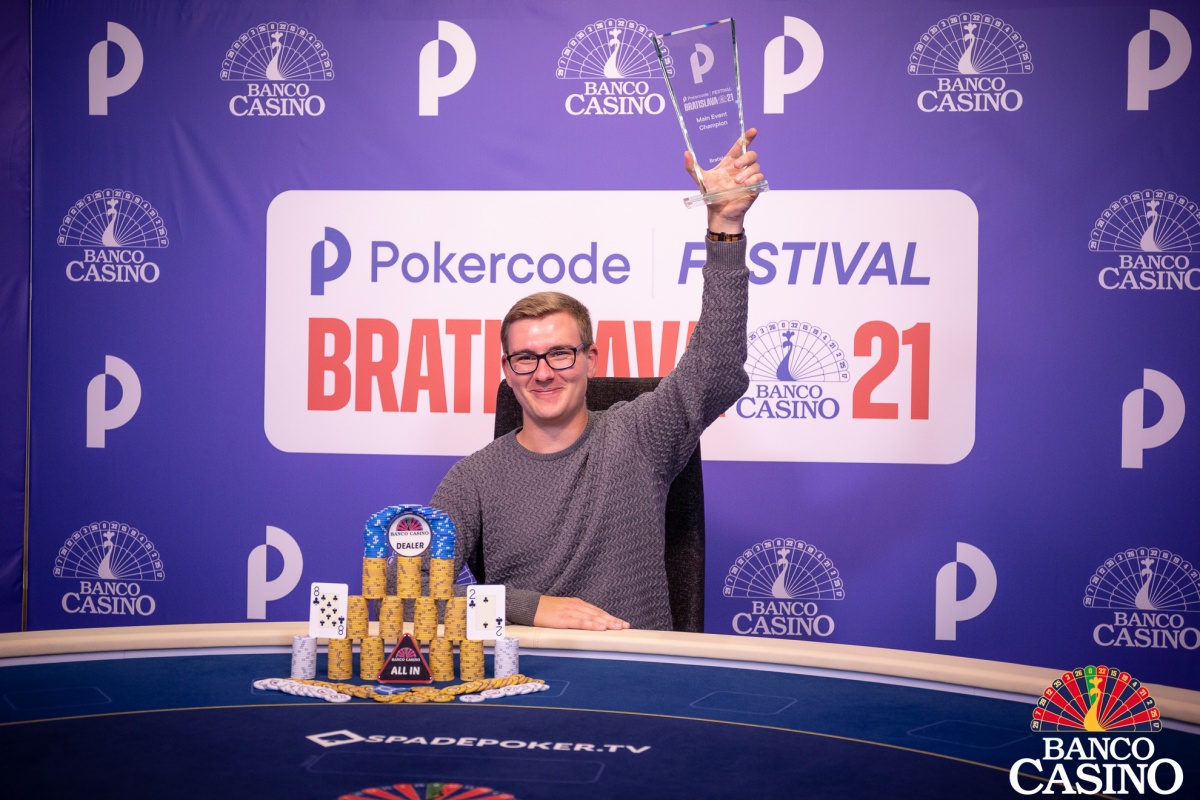 Banco Casino Bratislava: Maximilian Silz holt das erste Pokercode Festival