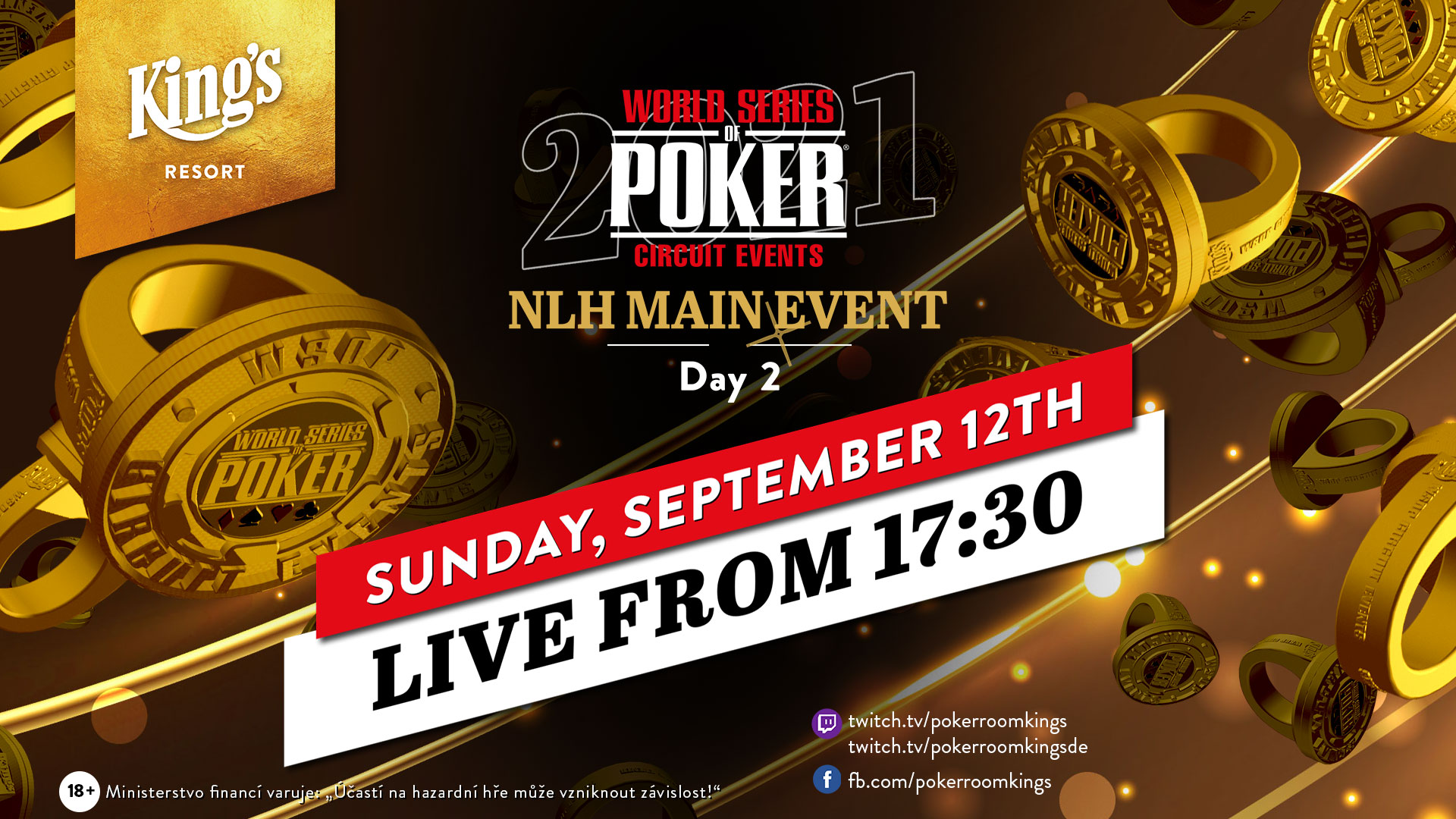 King’s: WSOPC Main Event Tag 2 Livestream