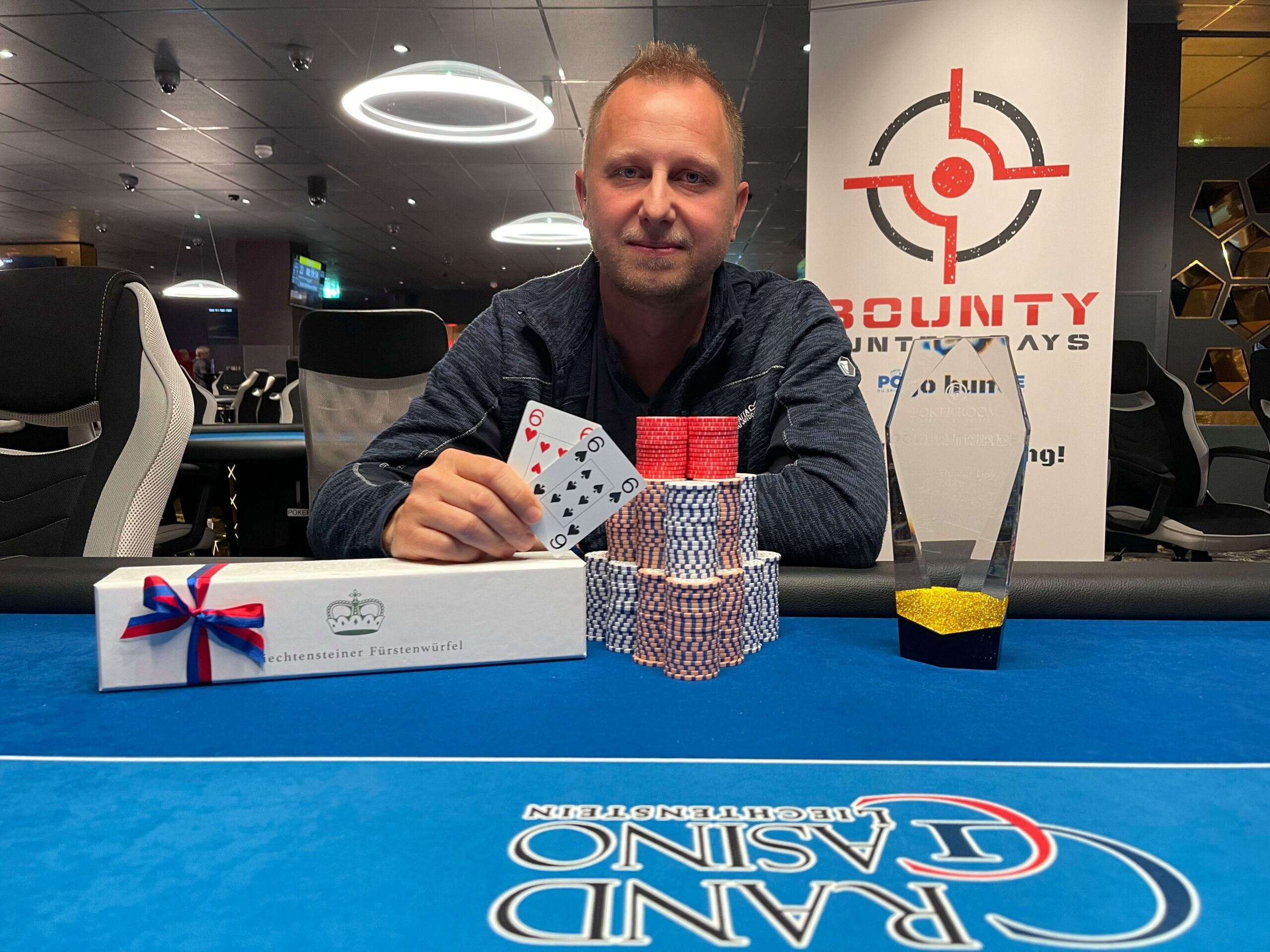 Grand Casino Liechtenstein: Thomas Wieland gewinnt das BHD High Roller
