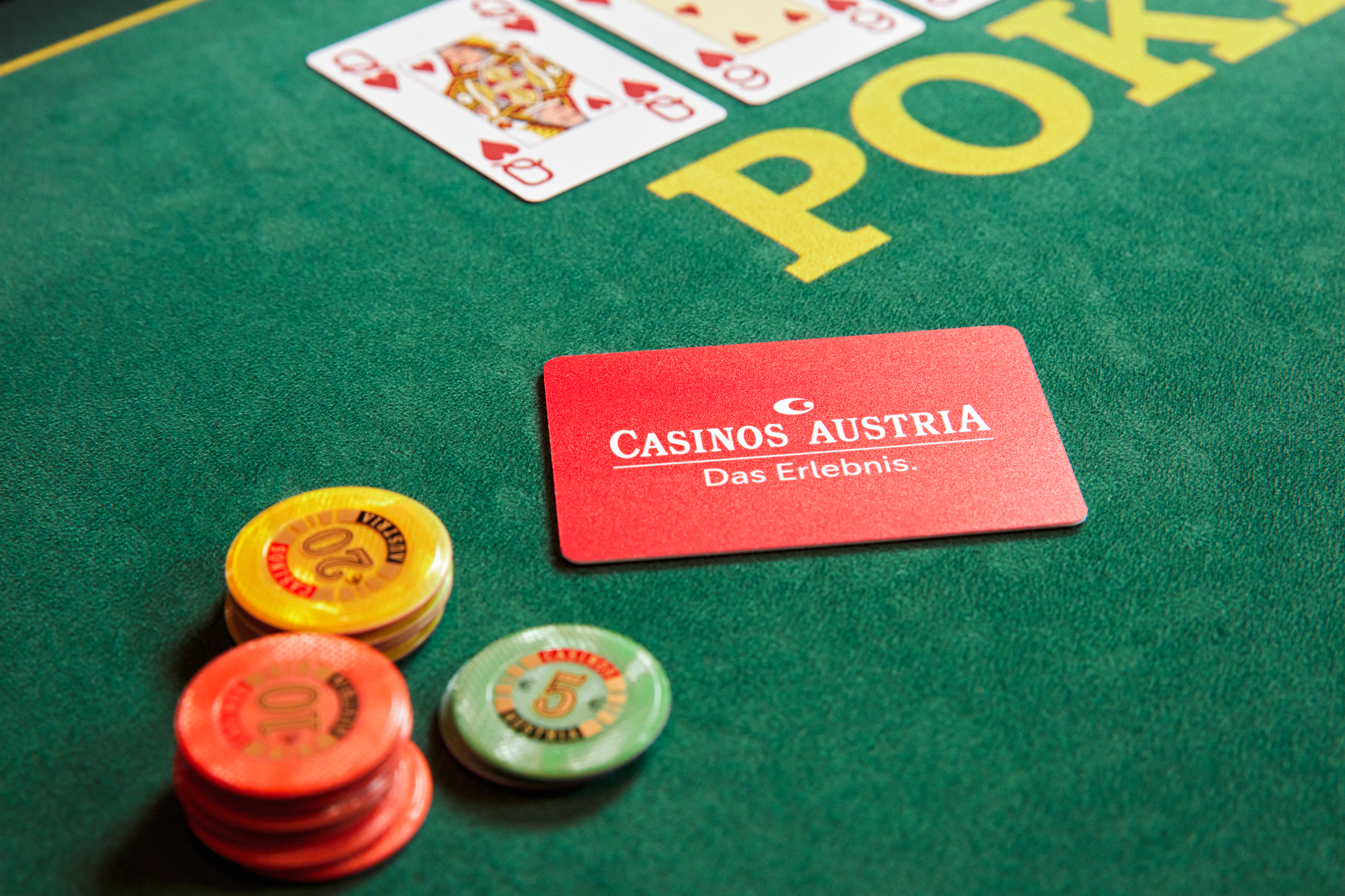 Casinos Austria: Mehr Poker ab 1. Oktober