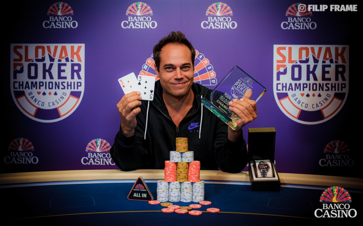 Banco Casino Bratislava:  Uri Nemlich ist der Slowakische Poker Meister