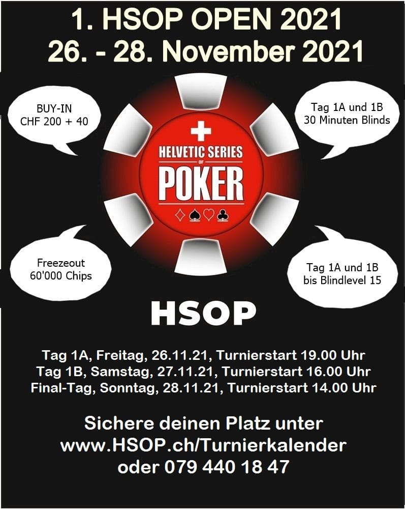Die 1. HSOP Open 2021