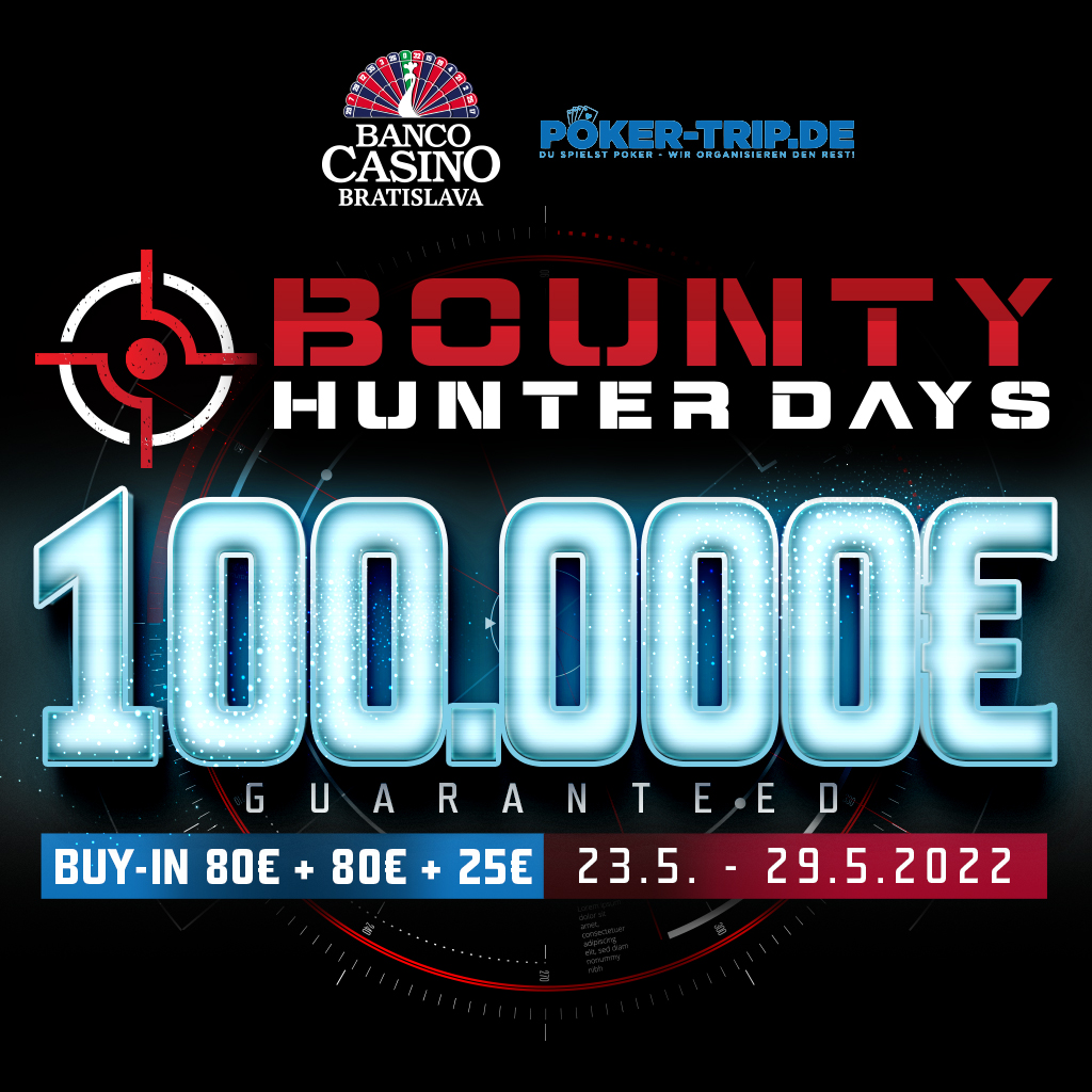 Bounty Hunter Days goes Banco Casino Bratislava