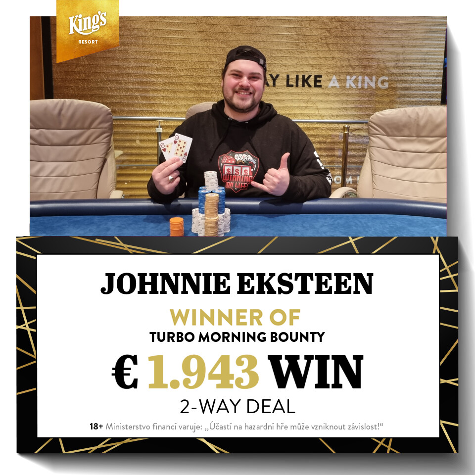 King’s: Heads-up Deal entscheidet das Morning Turbo Bounty