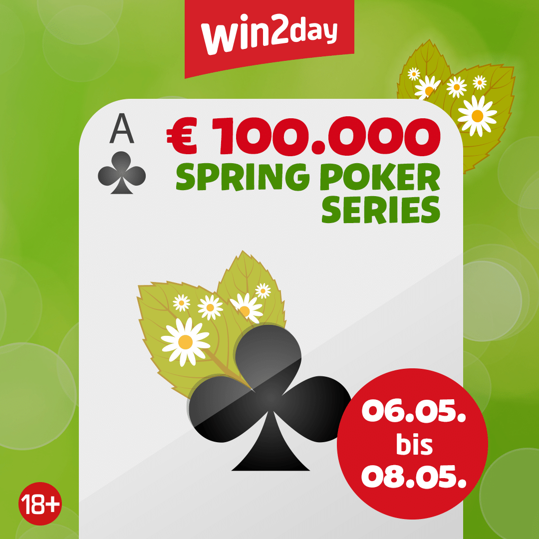 win2day.at:  Bingogringo schnappt sich das Spring Poker Series Main Event