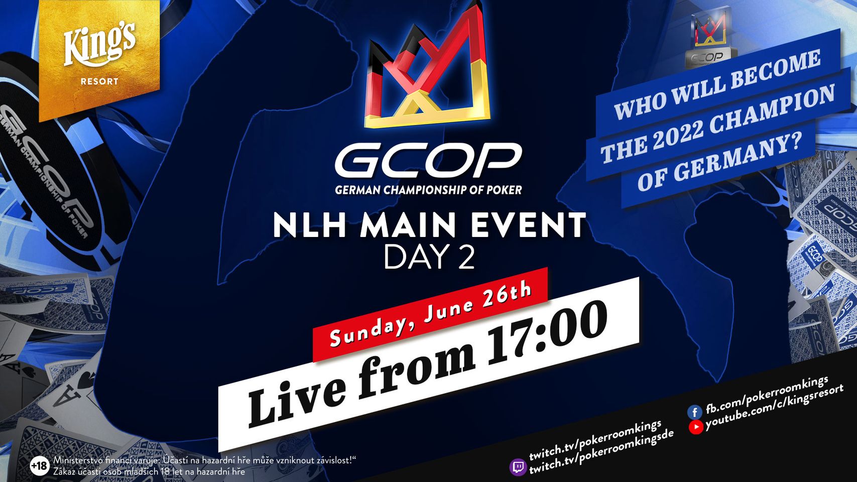 King’s: GCOP  Main Event  Tag 2 – Livestream