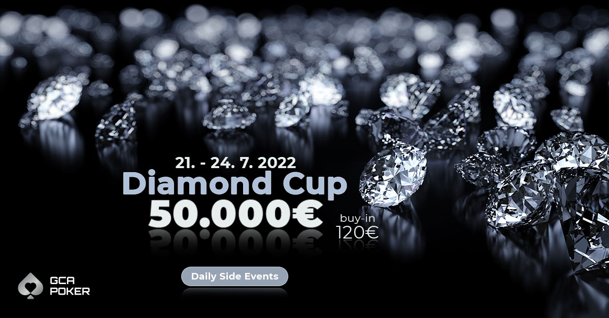 Grand Casino Aš:  € 70.000 GTD warten beim Diamond Cup