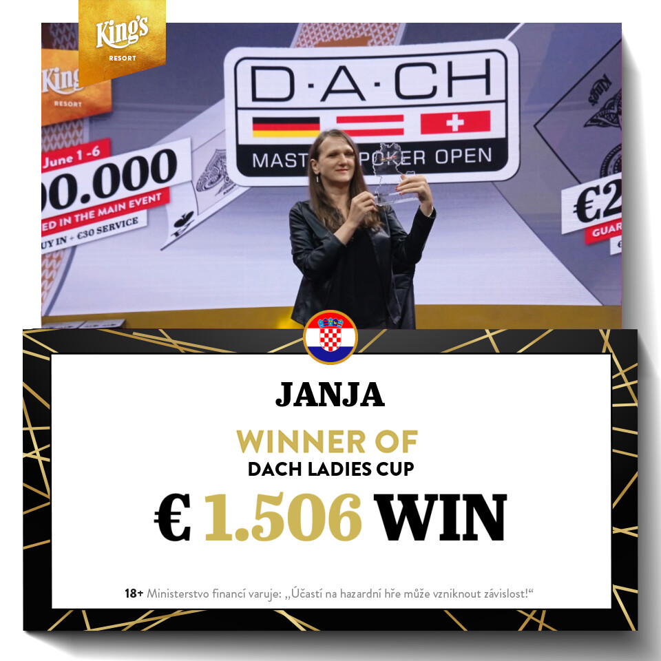 King’s: Janja gewinnt das DACH Ladies Event