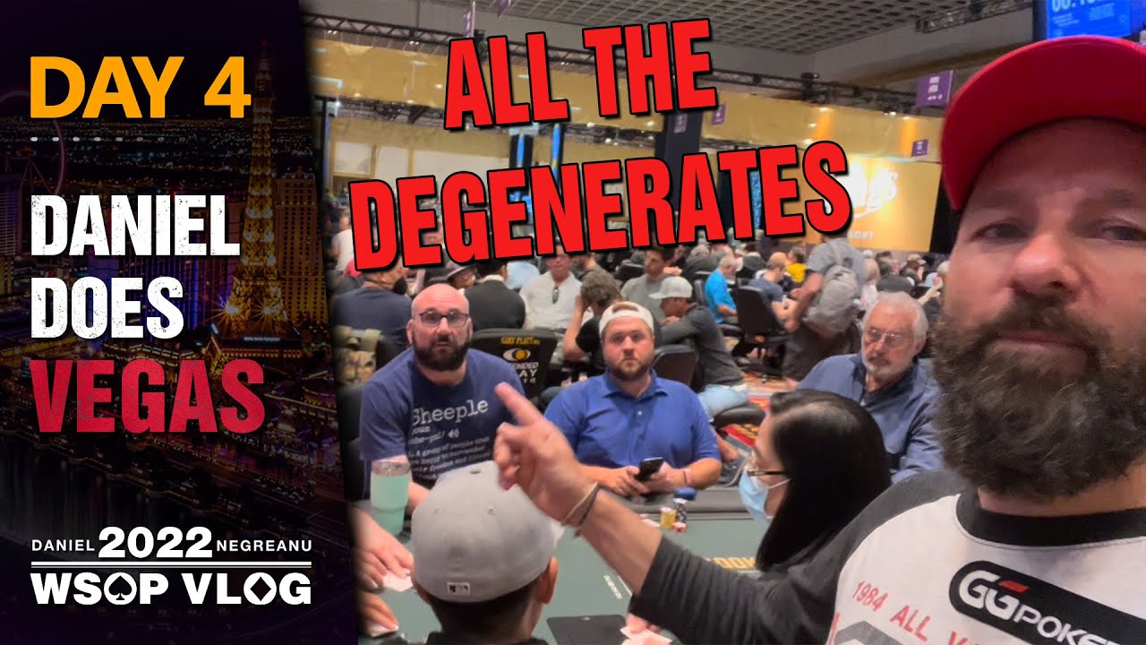 DNEGs 2022 WSOP Poker Vlog Day 4 – Record Breaking Field!!!