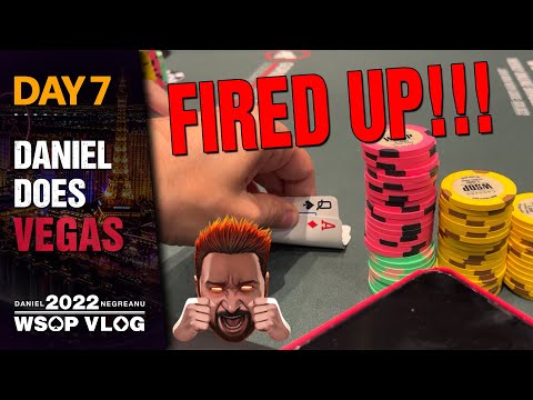 DNEGs 2022 WSOP Poker Vlog Day 7 – FIRED UP for the $50,000 High Roller!
