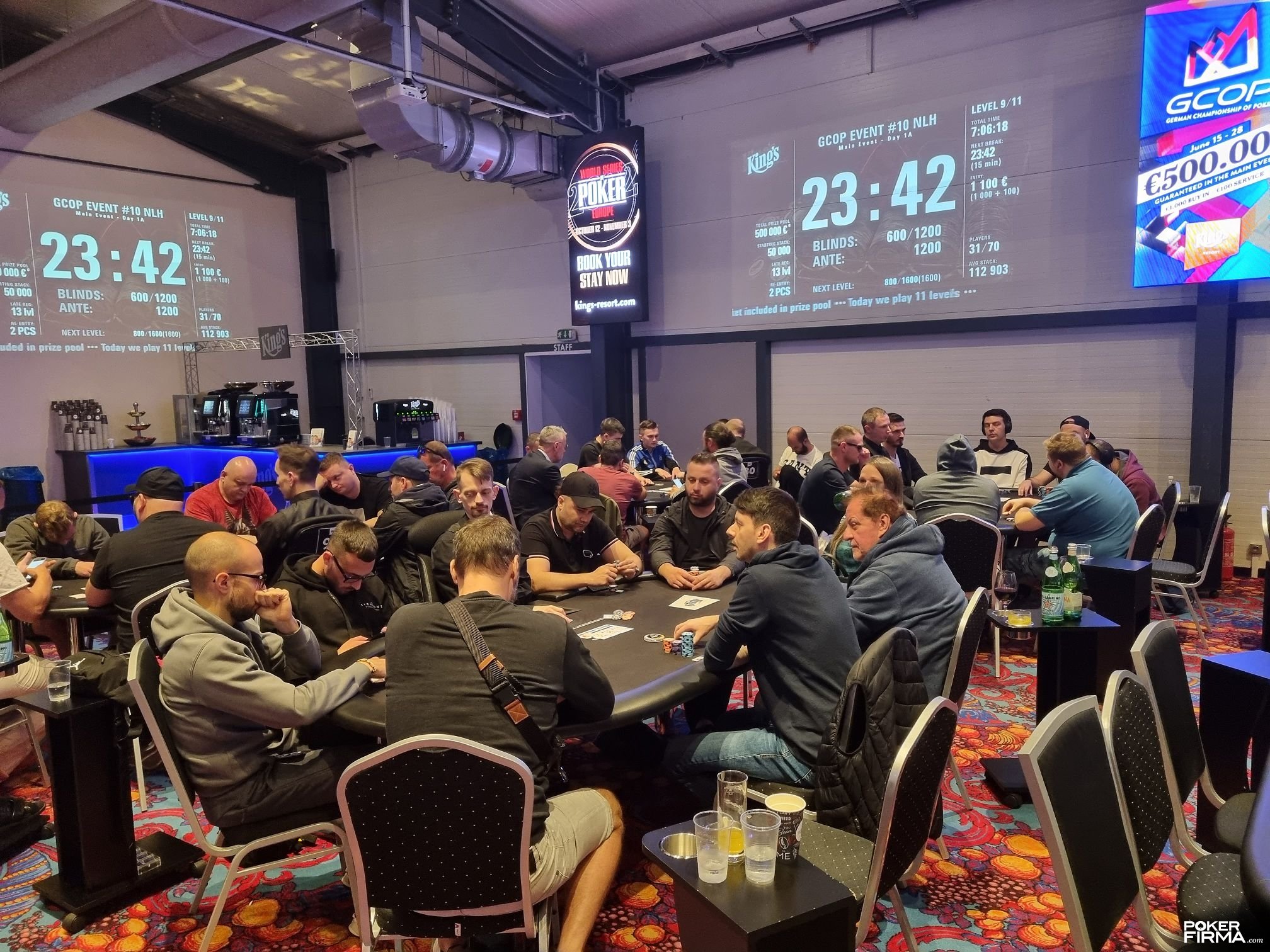 King’s: Daniele Lunario holt den Start beim GCOP Main Event