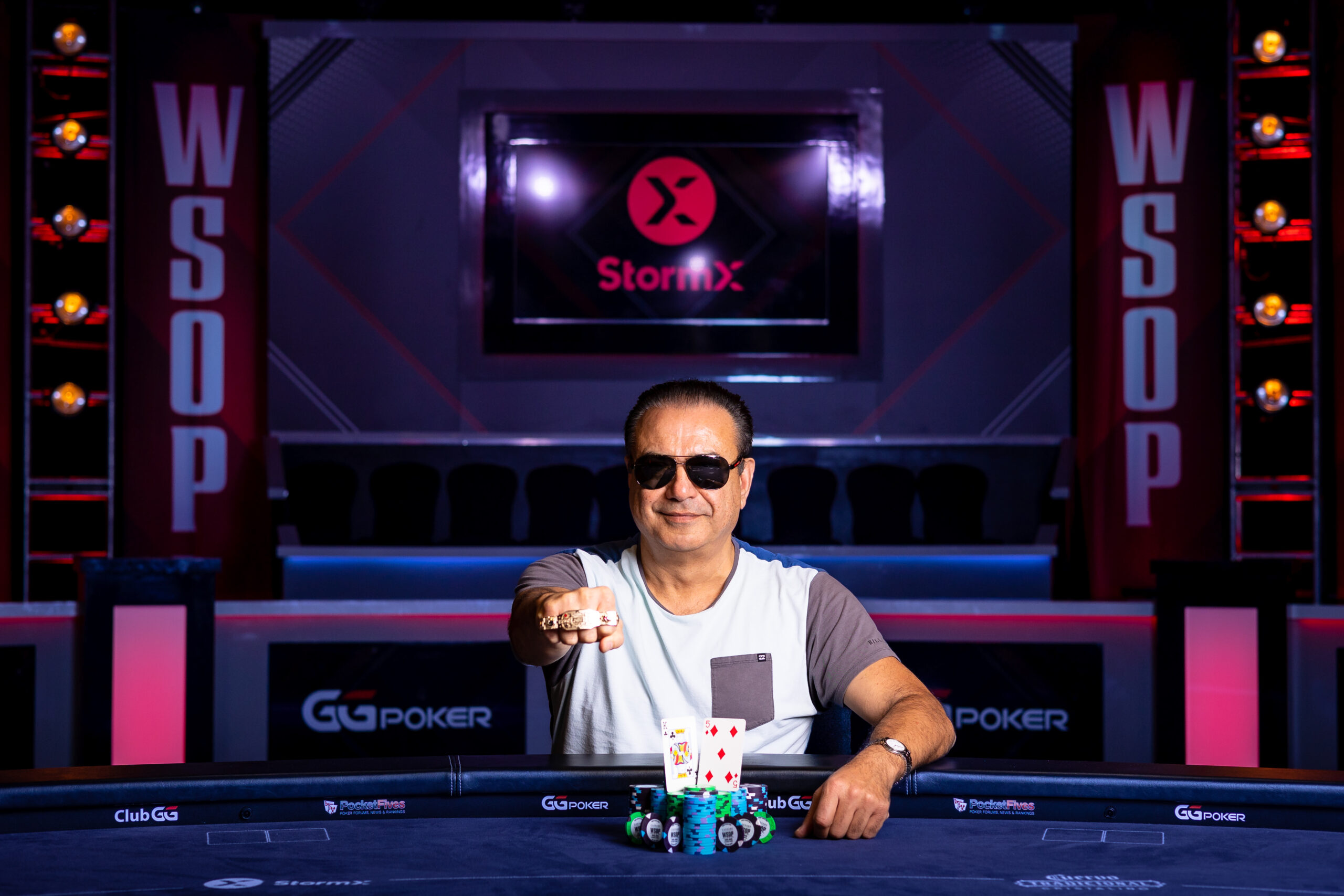 WSOP 2022 #59: Massoud Eskandari holt das Super Seniors