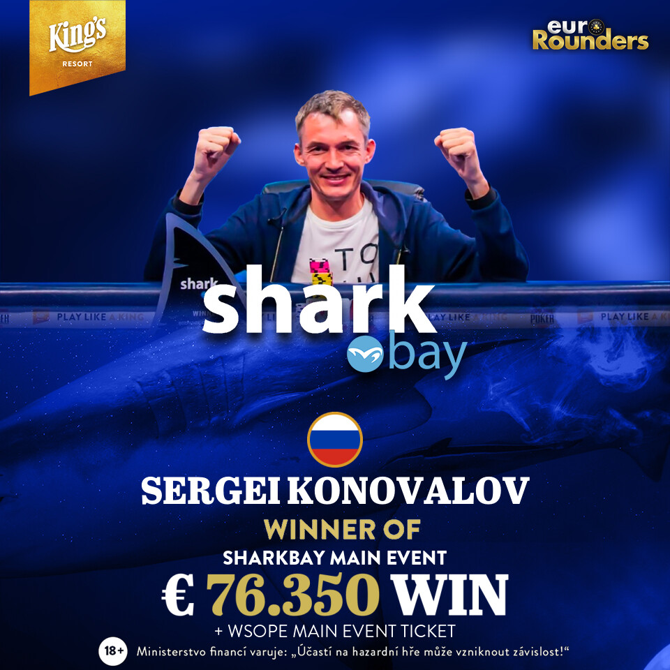 King’s: Sergei Konovalov holt das Sharkbay