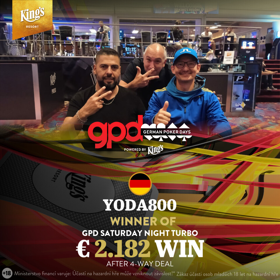 King’s: Erneut ausverkaufte Side Events bei den German Poker Days