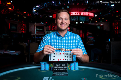 WSOP 2022 #72: Bradley Anderson gewinnt das Omaha Hi-Lo Mix