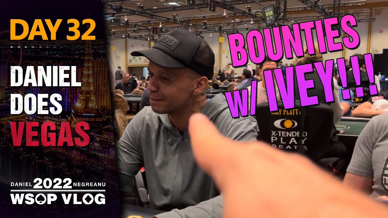 DNEGs 2022 WSOP Poker Vlog Day 32  – PHIL IVEY calls me a $%#@!&* MORON!