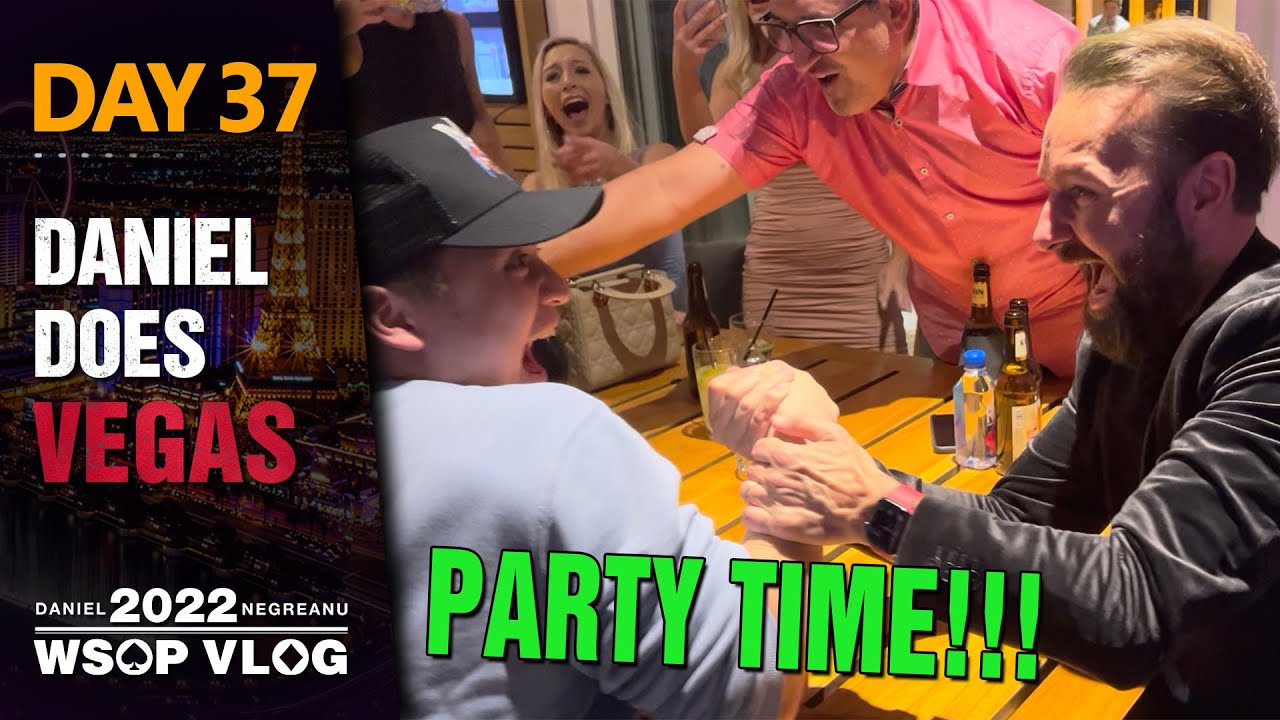 DNEGs 2022 WSOP Poker Vlog Day 37  – PARTY TIME!!! The WSOP isn’t over yet