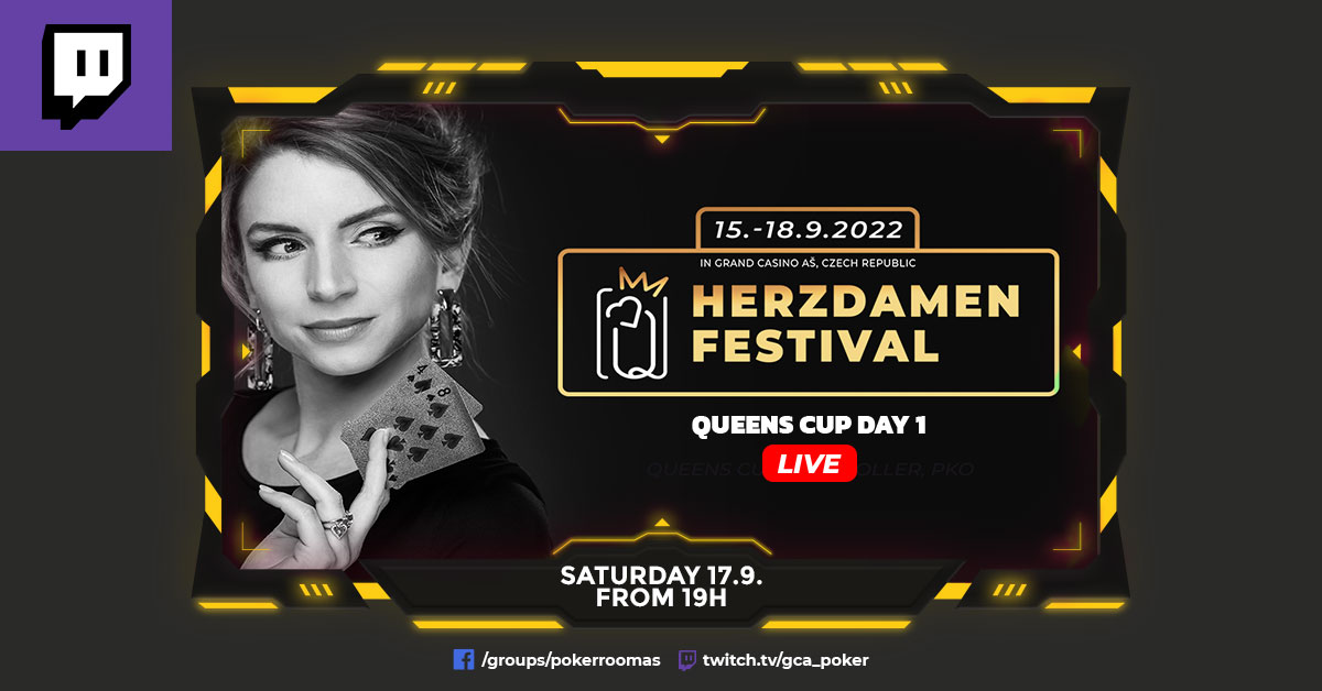 Grand Casino Aš: Herzdamen Festival Queens Cup Tag 1 – Livestream