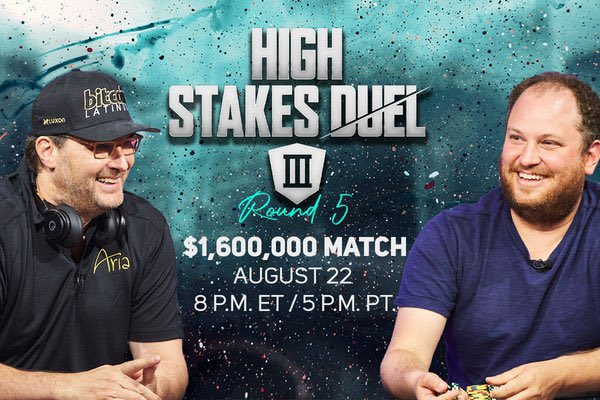 High Stakes Duel III:  Phil Hellmuth und Scott Seiver mit dem $1.600.000 Match
