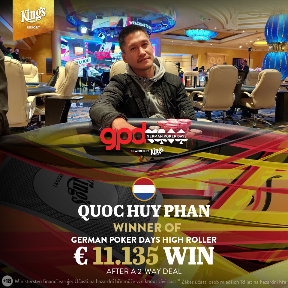 King’s: Heads-up Deal beim GPD High Roller