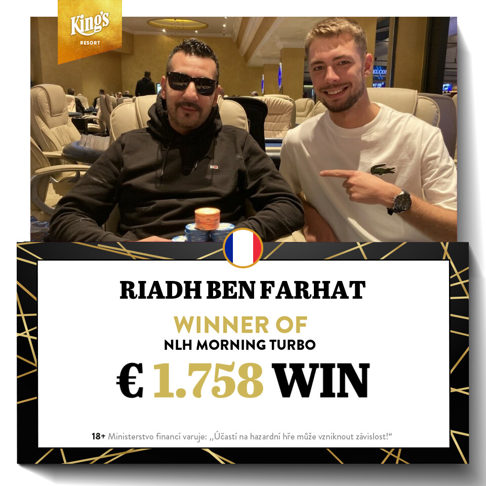 King’s: Riadh Ben Farhat holt das Morning Turbo