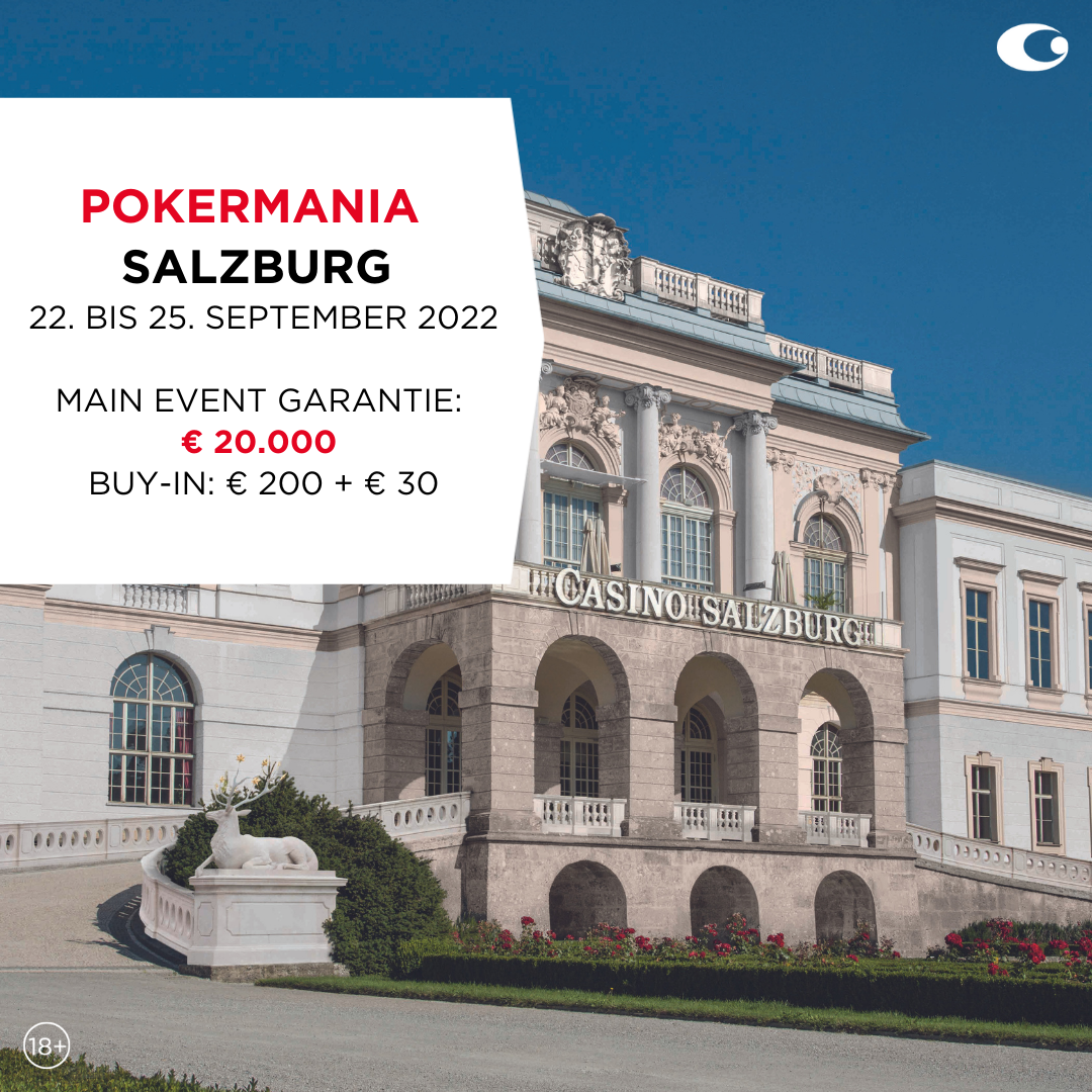 Auftakt der Pokermania Premiere im Casino Salzburg