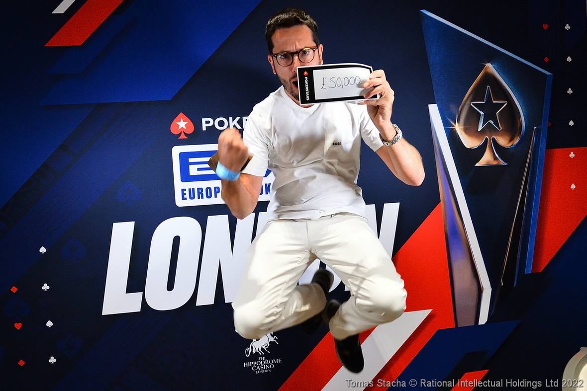 PokerStars EPT London: Juan Pardo räumt beim £10k Mystery Bounty ab