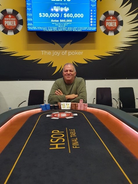 Franco Carrabs gewinnt die 2. HSOP Open