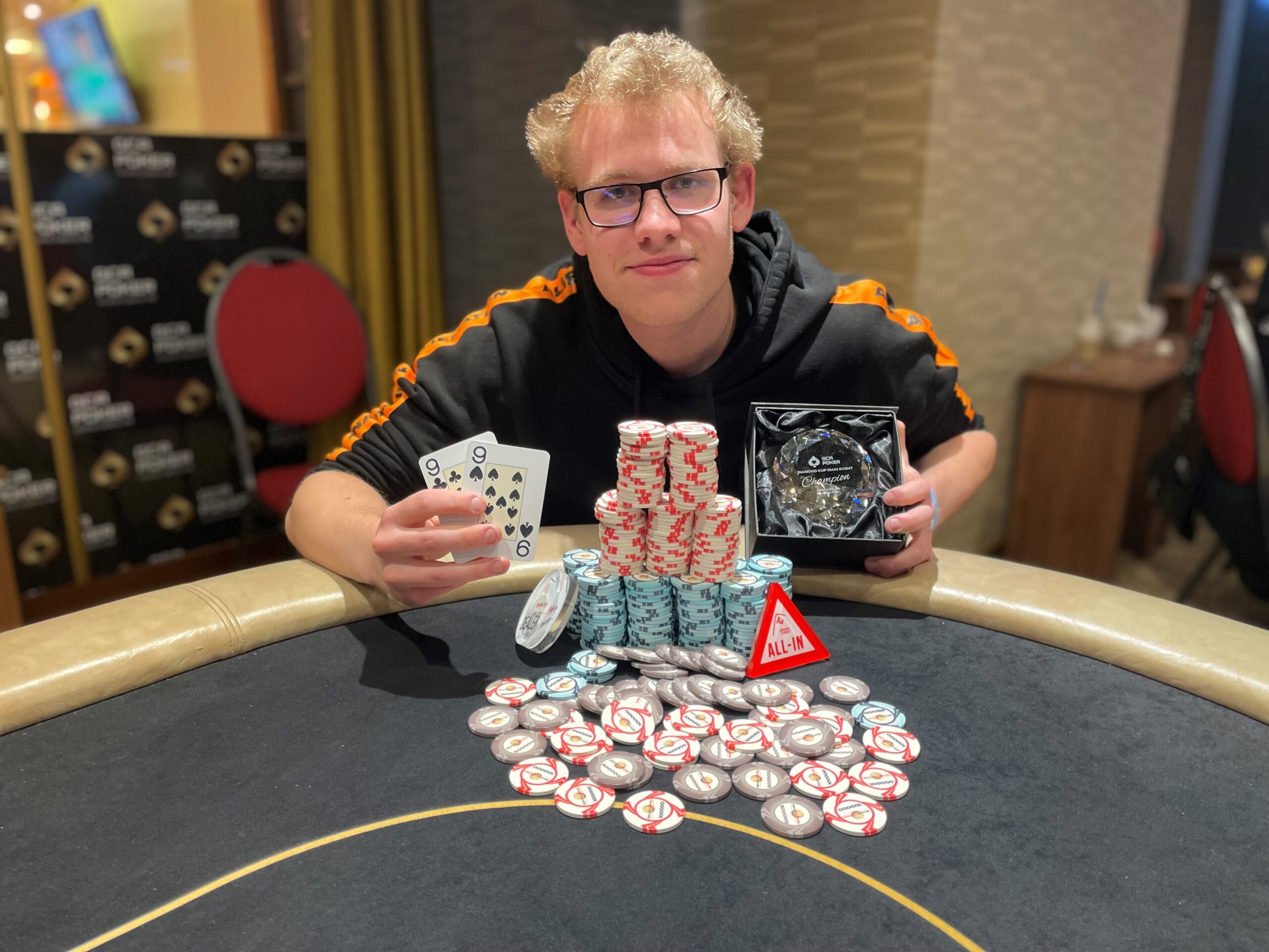 Grand Casino Aš: Elias Heise sichert sich den Diamond Cup