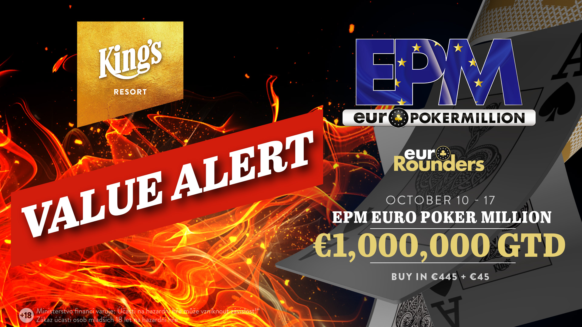 King’s: Value Alert bei der Euro Poker Million