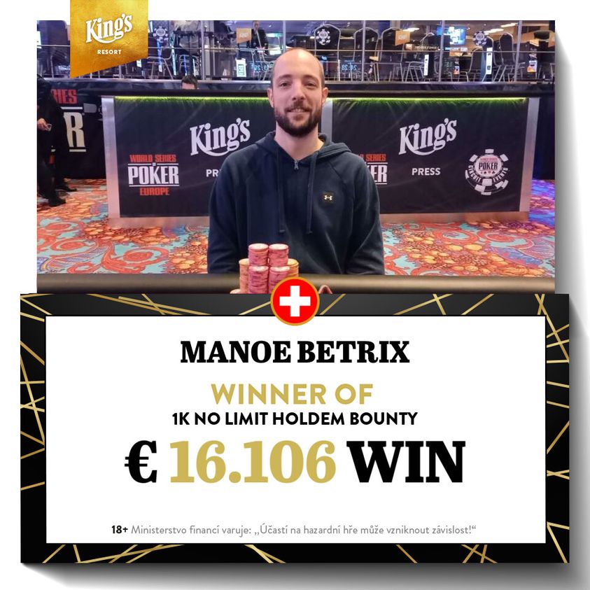 King’s: Manoe Betrix siegt beim Bounty