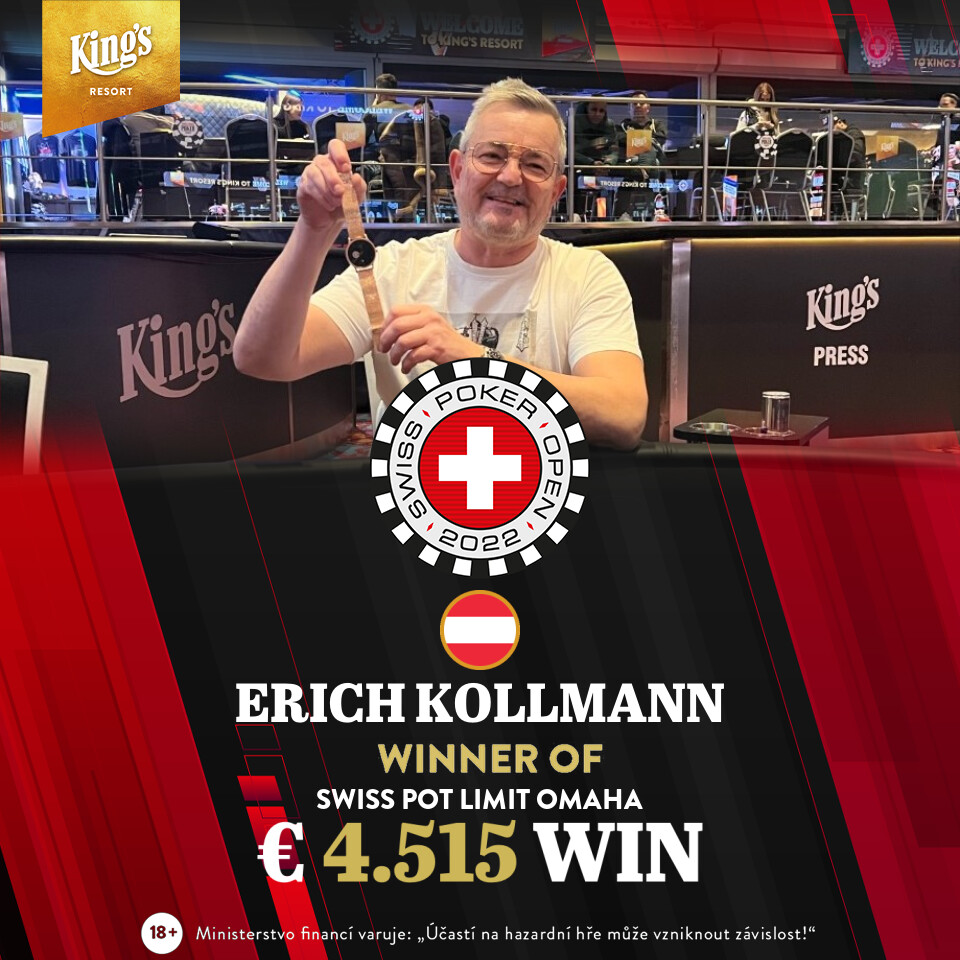 King’s: Erich Kollmann gewinnt das SPO Omaha