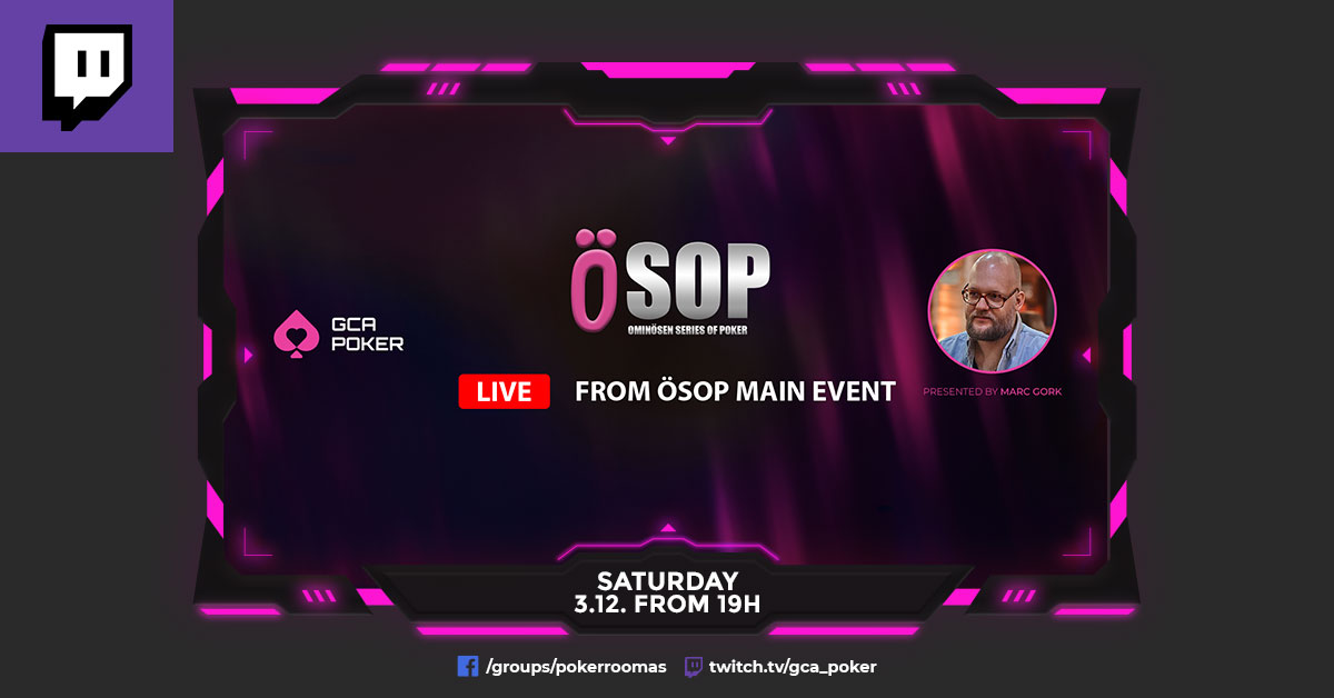 Grand Casino Aš: ÖSOP Main Event – Livestream