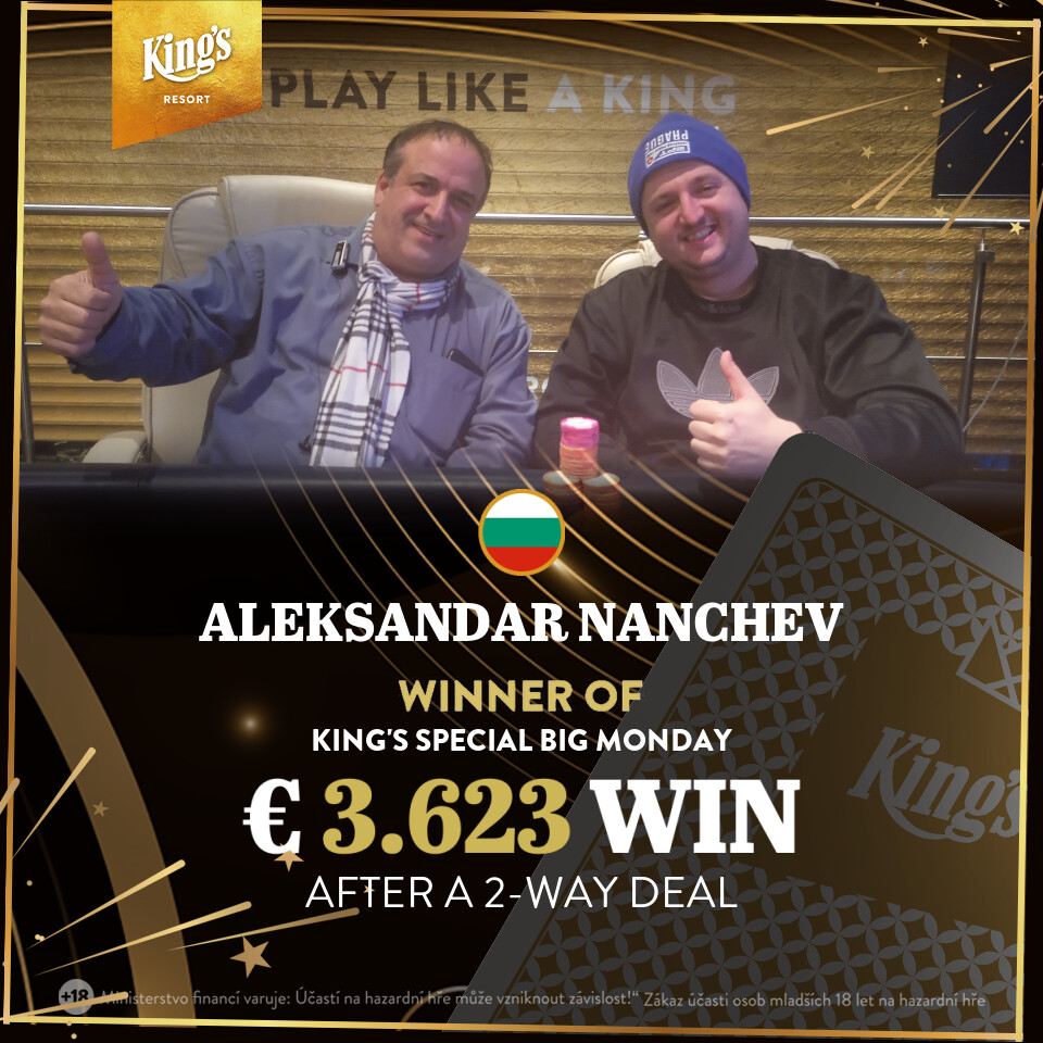 King’s: Aleksandar Nanchev und chiKKita banAAna teilen