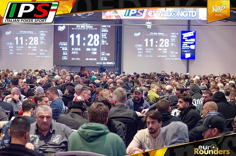 King’s: Mega-Ansturm beim Italian Poker Sport