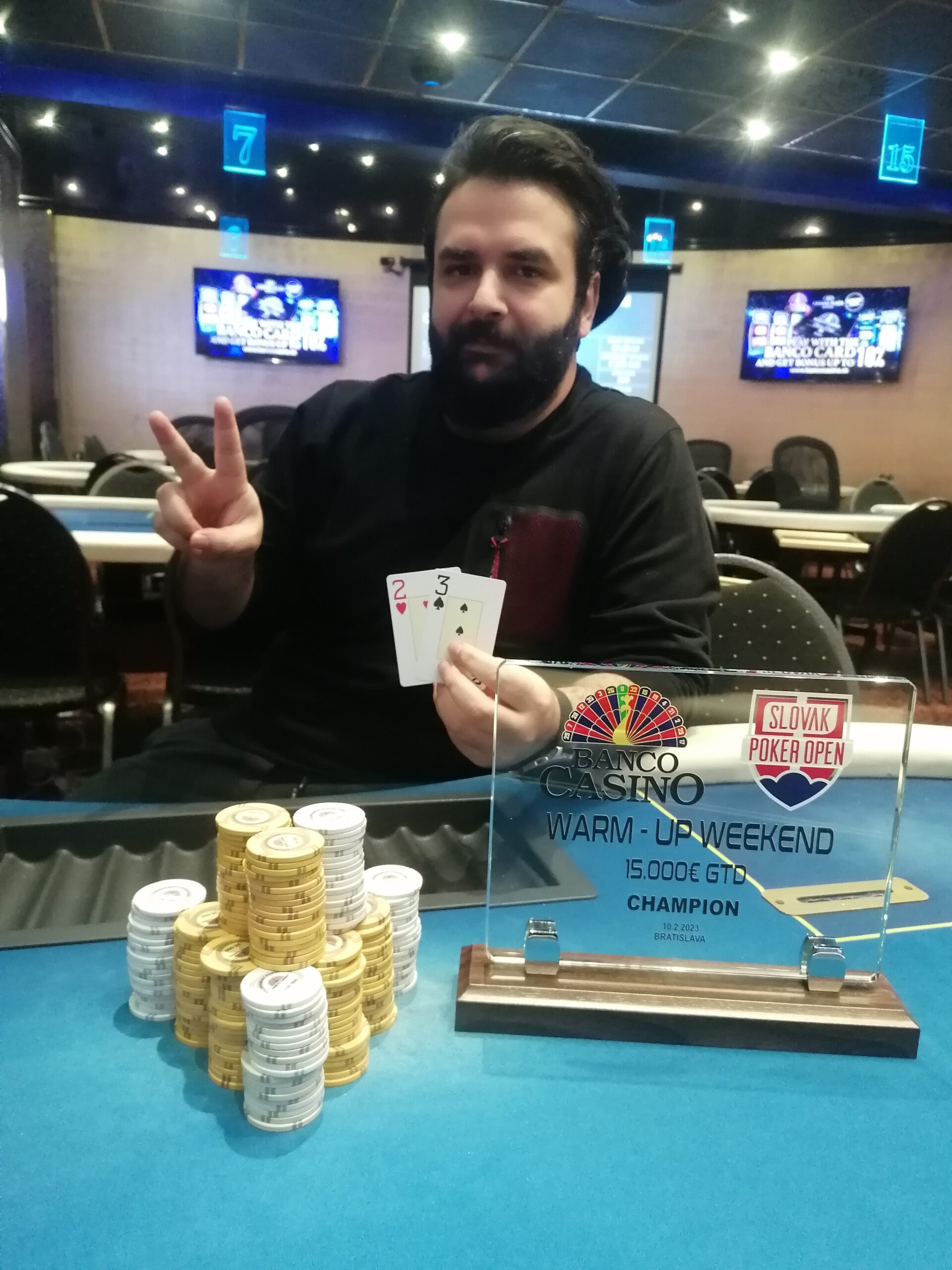 Banco Casino Bratislava: Amir Juwan holt das SPO Warm-up Fifteen Grand