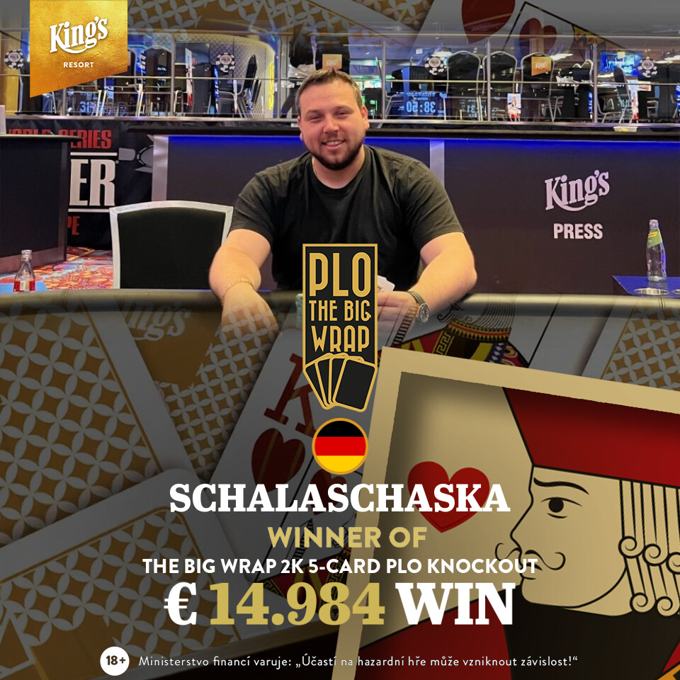 King’s: Siege für Schalaschaska und Gergo Nagy beim Big Wrap PLO