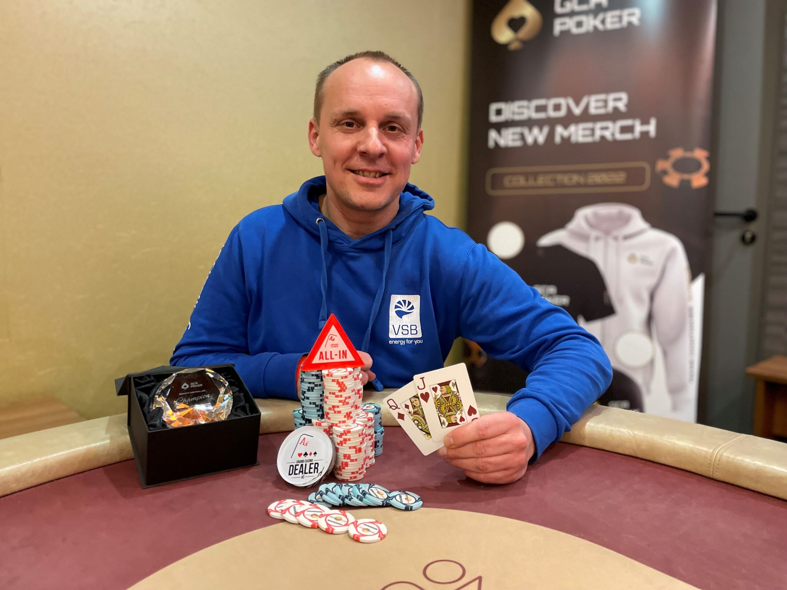 Grand Casino Aš: Frank Kornau holt das Diamond Cup Bounty High Roller