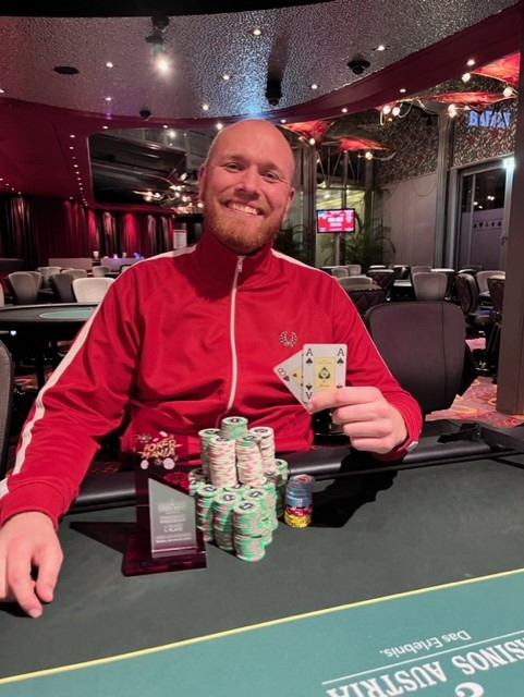 Casino Baden:  Christoph Zobl gewinnt den Pokermania Auftakt