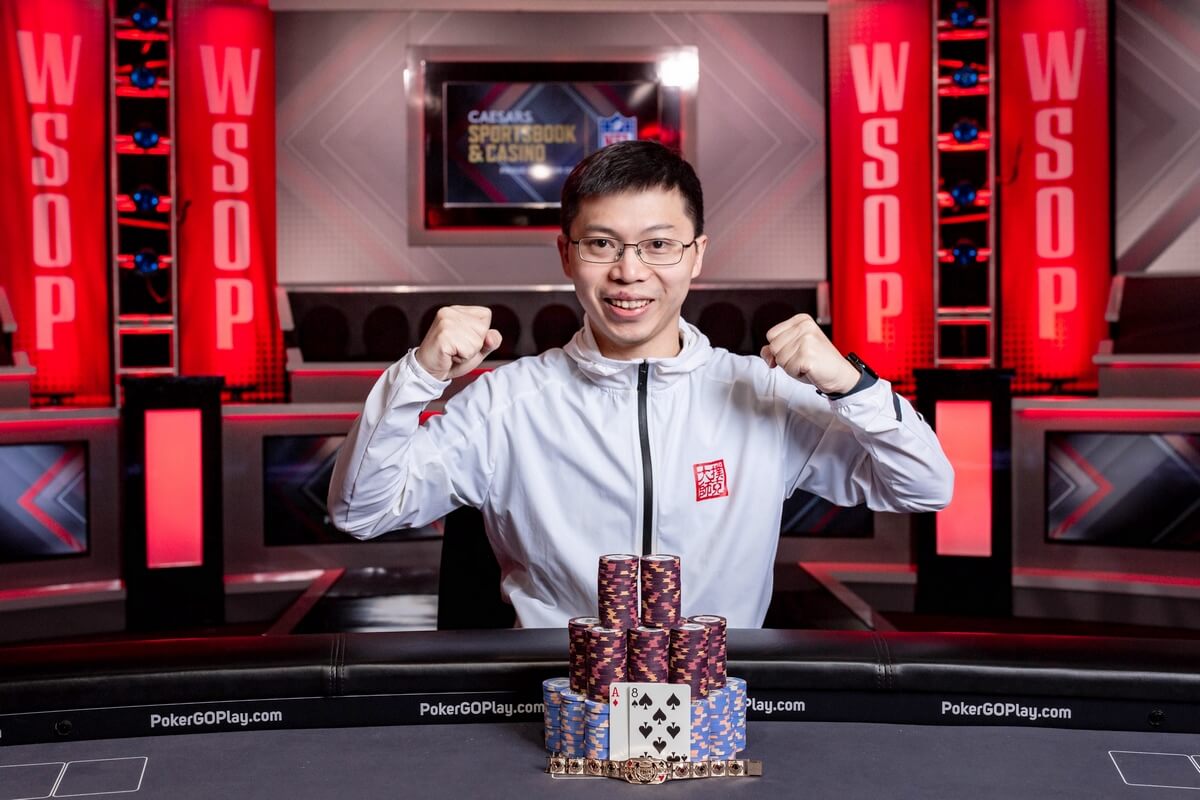 WSOP 2023: Renji Mao gewinnt das Bracelet im $800 Deepstack