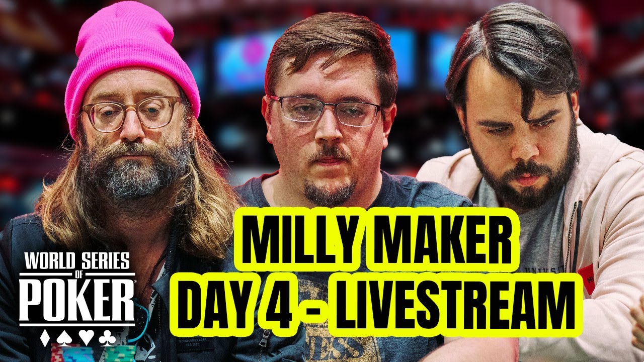 WSOP 2023: Millionaire Maker Day 4 (Replay)