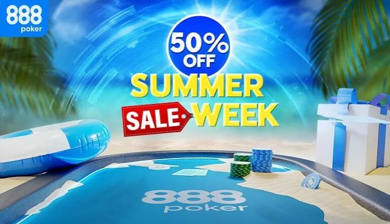 888poker: Satte MTT-Action zum halben Preis
