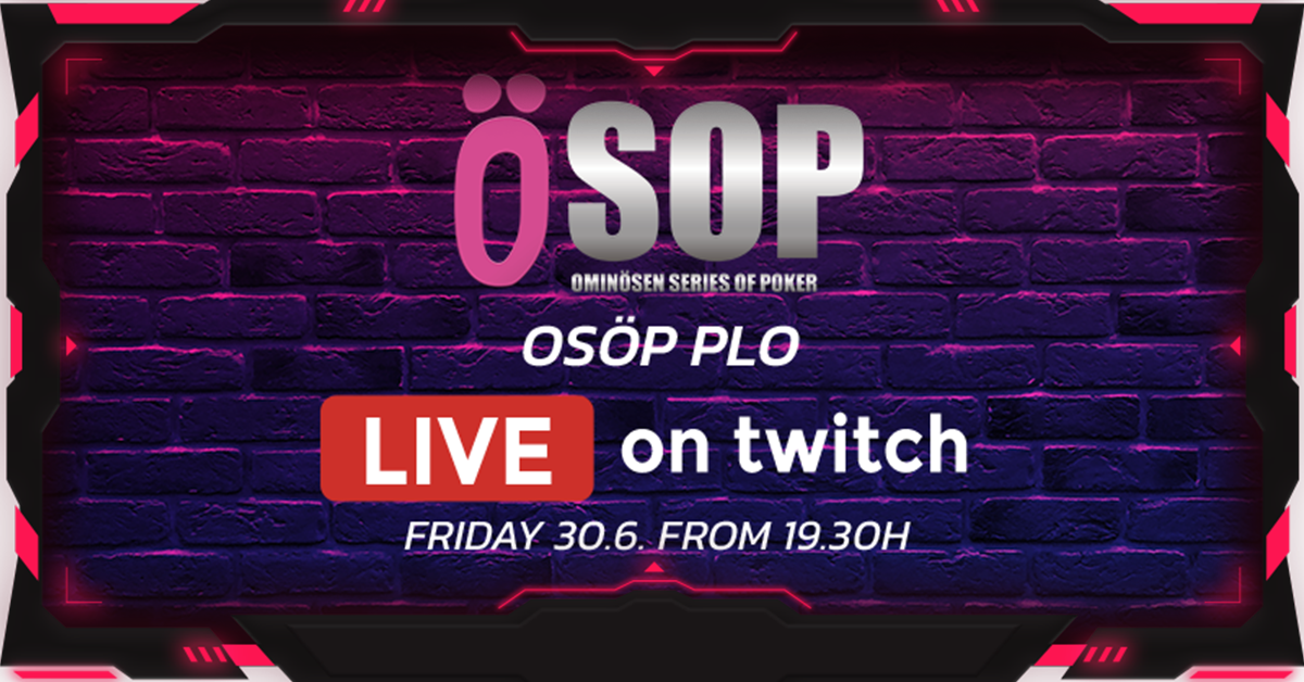 Grand Casino Aš: ÖSOP PLO – Livestream