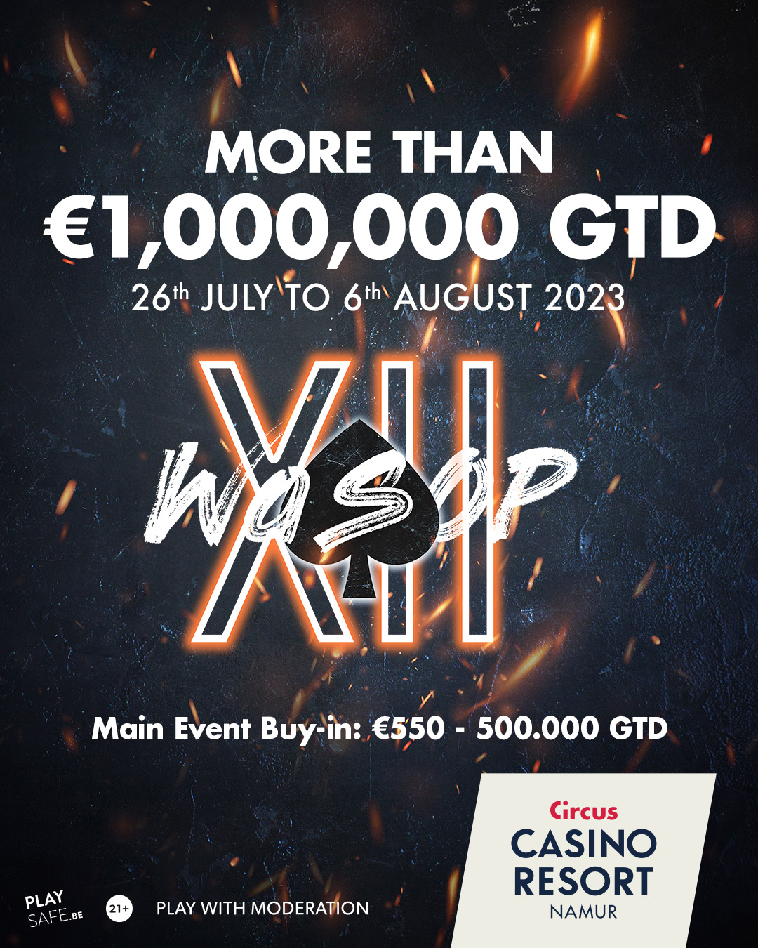 Casino Namur: Ali Kaya bleibt vorne