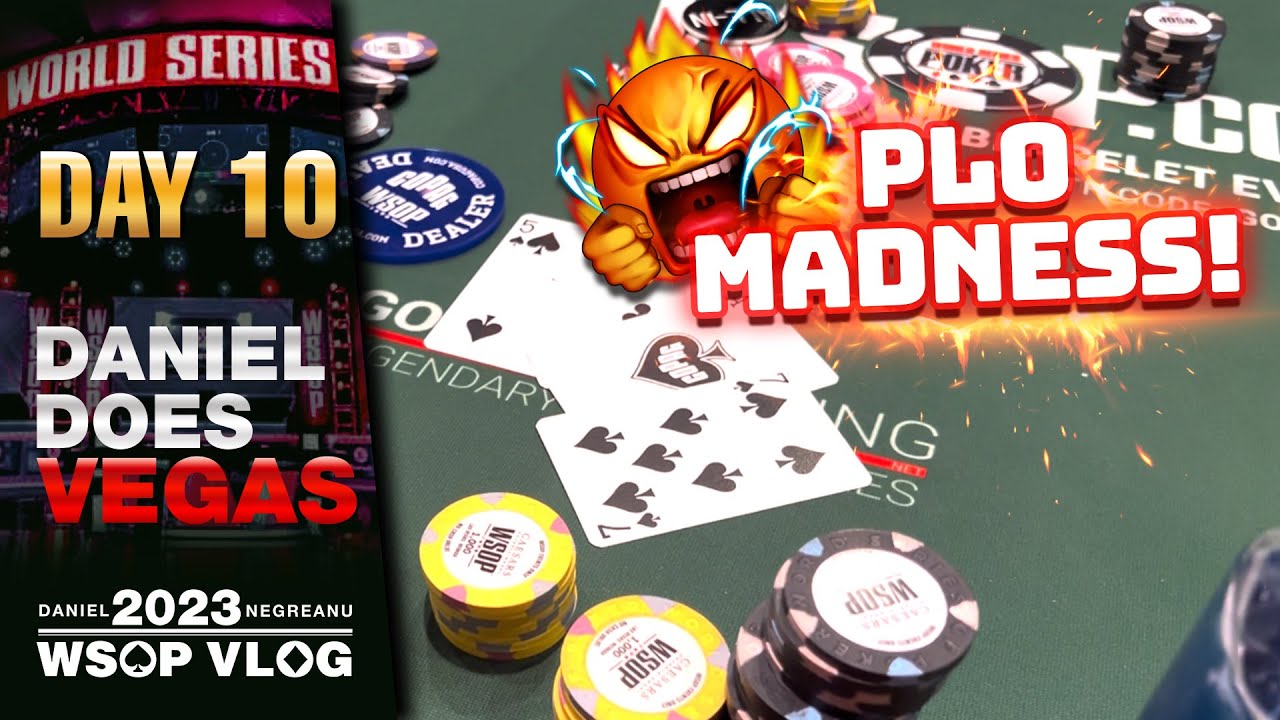 DNEGs 2023 WSOP Poker Vlog Day 10  – RUNNING HOT!!!